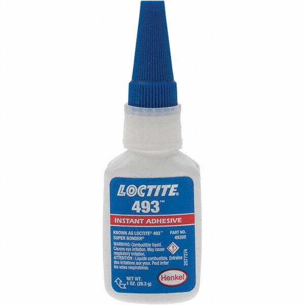 Loctite - Threadlockers & Retaining Compounds - 493 SUPERBONDER 1OZ LOCTITE SPDBNDER ADHS - Exact Tooling