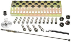 Mach-1 - 1/8, 3/16, 1/4, 5/16, 3/8, 7/16, 1/2, 9/16, 5/8, 11/16, 3/4 Collets, R8 Quick Change Rotary Tooling Complete Kit - Exact Tooling