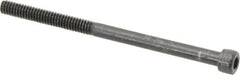 Value Collection - #5-40 UNC Hex Socket Drive, Socket Cap Screw - Alloy Steel, Black Oxide Finish, Partially Threaded, 2" Length Under Head - Exact Tooling