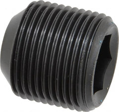 Value Collection - 1-14 UNF, 1" OAL, Cup Point Set Screw - Grade ASTM F912 Alloy Steel, 9/16" Key - Exact Tooling