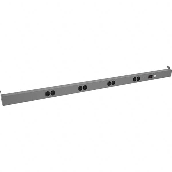 Tennsco - Workbench & Workstation Accessories   Type: Power Bar    For Use With: Tennsco Packing Tables - Exact Tooling