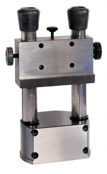 Harig - 5 Inch Max Capacity of V, 6 Inch Long x 2 Inch Wide x 1-3/4 Inch High, Adjustable Riser - Use with Multi-6 V-Block - Exact Tooling