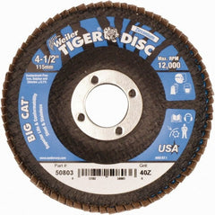 Weiler - Flap Disc - Phenolic Backing, Arbor Attaching System - Exact Tooling