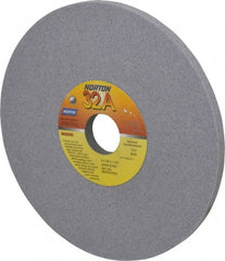 Norton - 8" Diam x 1-1/4" Hole x 3/8" Thick, K Hardness, 60 Grit Surface Grinding Wheel - Aluminum Oxide, Type 1, Medium Grade, 3,600 Max RPM, Vitrified Bond, No Recess - Exact Tooling