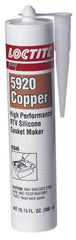 Loctite - 300ml High Performance RTV Silicone Gasket Maker - -65 to 700°F, Copper, Comes in Cartridge - Exact Tooling