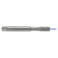 M10x1.0 6H 4-Flute Carbide Semi-Bottoming 15 degree Spiral Flute Tap-Bright - Exact Tooling