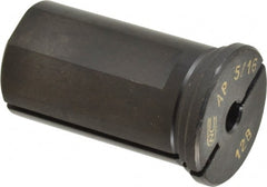 Global CNC Industries - 5/16" ID, 1-1/4" OD, 2-1/8" Length Under Head, Type B Lathe Tool Holder Bushing - Type B, 0.265 Inch Thick Head - Exact Tooling