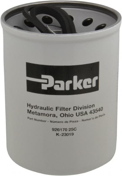 Parker - 25 Micron, 5.12" Outside Diam, 6.62" Long, Filter Element - 1-1/2" Inside Diam, Cellulose, MFE160-25/2 Hycon Part No., SF6710 Satuff - Exact Tooling