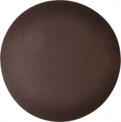 Norton - 5" Diam, 180 Grit Aluminum Oxide Adhesive PSA Disc - Fine Grade, Maroon, X Weighted Backing, Flexible - Exact Tooling