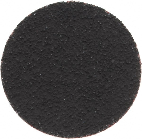 Norton - 2" Disc Diam, 50 Grit, Ceramic Alumina Quick Change Disc - Type R Attaching System, Coated, Red, Coarse Grade, 25,000 RPM, R983 Series - Exact Tooling