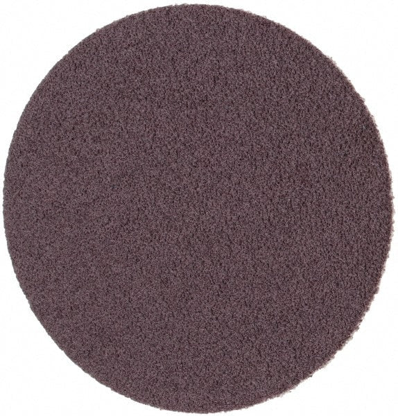 Standard Abrasives - 1-1/2" Disc Diam, 120 Grit, Aluminum Oxide Quick Change Disc - Type S Attaching System, Coated, Brown, Fine Grade, 20,000 RPM - Exact Tooling