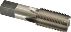 Reiff & Nestor - 1/2-14 NPS Thread, 4 Flute Standard Pipe Tap - 3-1/8" OAL, 1-3/8" Thread Length, 11/16" Shank Diam, Bright Finish, High Speed Steel - Exact Tooling