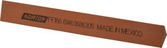 Norton - 10" Long x 1-1/4" Wide x 3/4" Thick, Diam ond Sharpening Stone - Rectangle, Coarse Grade - Exact Tooling