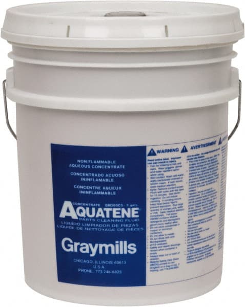 Graymills - 5 Gal Pail Parts Washer Fluid - Water-Based - Exact Tooling