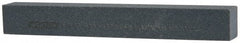 Norton - 4" Long x 1/2" Wide x 1/2" Thick, Silicon Carbide Sharpening Stone - Square, Fine Grade - Exact Tooling