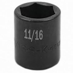 SK - Impact Socket - 3/8"DR 11/16" IMPACT SOCKET - Exact Tooling