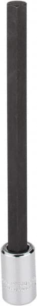 Proto - 3/8" Drive, 10mm Hex Bit Socket - 6-29/32" OAL, 5" Bit Length - Exact Tooling