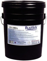 Rustlick - Rustlick SN-100A, 5 Gal Pail Cutting & Grinding Fluid - Synthetic, For Machining, Sawing - Exact Tooling