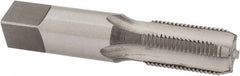 Reiff & Nestor - 1/8-27 NPS Thread, 4 Flute Standard Pipe Tap - 2-1/8" OAL, 3/4" Thread Length, 7/16" Shank Diam, Bright Finish, High Speed Steel - Exact Tooling