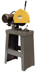 Kalamazoo - 14" Blade Diam, 1" Arbor Hole, Straight Chop & Cutoff Saw - 3 Phase, 4,400 RPM, 5 hp, 220/440 Volts, 2-1/2" in Solids at 90°, 3" in Pipe at 90° - Exact Tooling