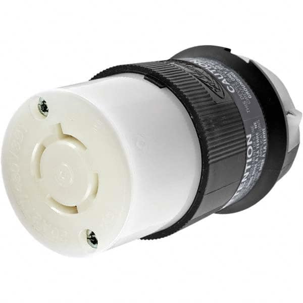 Hubbell Wiring Device-Kellems - 3-Phase Wye 277/480 VAC 20A NEMA L19-20R Industrial Twist Lock Connector - Exact Tooling