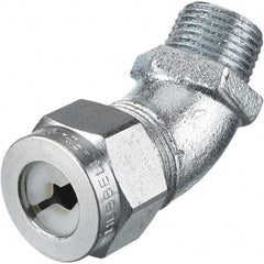 Hubbell Wiring Device-Kellems - 0.38 to 0.25" General Elbow Strain Relief Cord Grip - Exact Tooling