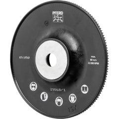 PFERD - Disc Backing Pads; Backing Pad Type: Disc Backing Pad ; Pad Diameter (Inch): 5 ; Maximum RPM: 12200.000 ; Thread Size: 5/8-11 ; Density: Hard - Exact Tooling