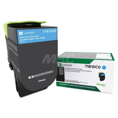 Lexmark - Office Machine Supplies & Accessories; Office Machine/Equipment Accessory Type: Toner Cartridge ; For Use With: Lexmark CS317dn; CS517de; CX317dn; CS417dn; CX517de; CX417de Printer ; Color: Cyan - Exact Tooling