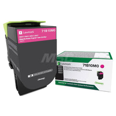 Lexmark - Office Machine Supplies & Accessories; Office Machine/Equipment Accessory Type: Toner Cartridge ; For Use With: Lexmark CS317dn; CS517de; CX317dn; CS417dn; CX517de; CX417de Printer ; Color: Magenta - Exact Tooling