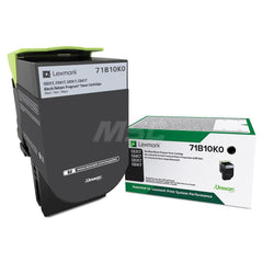 Lexmark - Office Machine Supplies & Accessories; Office Machine/Equipment Accessory Type: Toner Cartridge ; For Use With: Lexmark CS317dn; CS517de; CX317dn; CS417dn; CX517de; CX417de Printer ; Color: Black - Exact Tooling