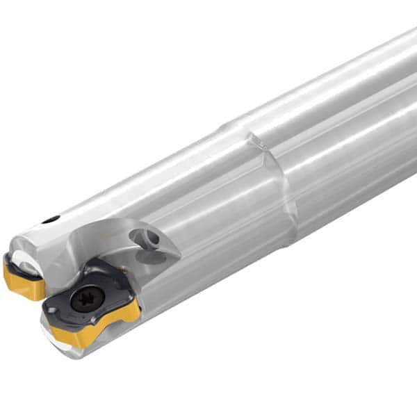 Iscar - Indexable High-Feed End Mills; Cutting Diameter (mm): 8.60 ; Maximum Depth of Cut (mm): 0.80 ; Shank Type: Cylindrical ; Shank Diameter (mm): 16.00 ; Number of Cutter Inserts: 2 ; Insert Style: FFX4 - Exact Tooling