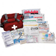 Pac-Kit - 112 Piece, 2 Person, Multipurpose/Auto/Travel First Aid Kit - 14-1/2" Wide x 10" Deep x 10-1/2" High, Nylon Bag - Exact Tooling