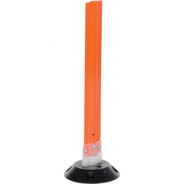 Vestil - Barrier Posts   Type: Flexible Stake    Post Color/Finish: Orange - Exact Tooling