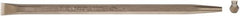 Ampco - 30" OAL Pinch Bar - 1-1/8" Wide, Aluminum Bronze - Exact Tooling