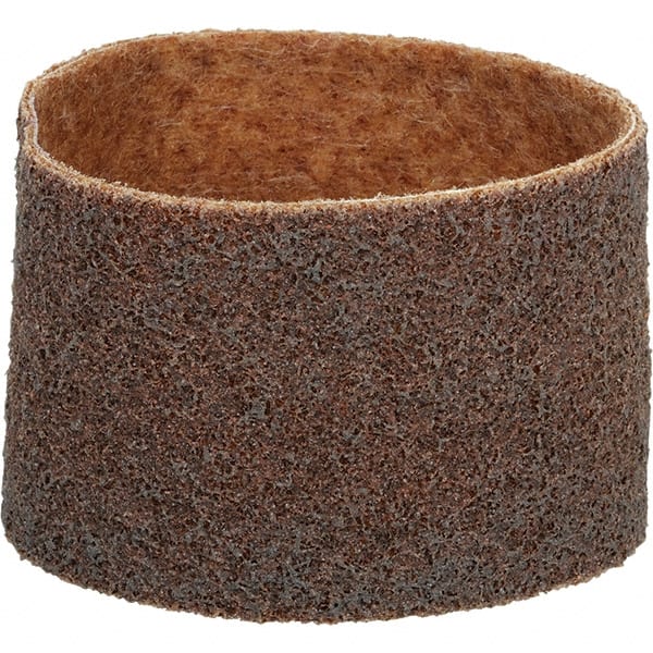 Dynabrade - 3-1/2" Wide x 15-1/2" OAL, Aluminum Oxide Abrasive Belt - Aluminum Oxide, Coarse, Nonwoven, Cloth Backing, Wet/Dry - Exact Tooling
