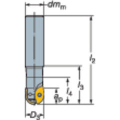 R216-10A16-050 Coromant Ball Nose Endmill - Exact Tooling