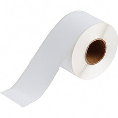Brady - 2-1/4" Wide, White Vinyl Inkjet Label - For BradyJet J2000 - Exact Tooling