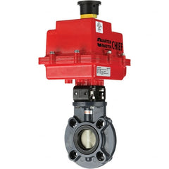 Asahi/America - Actuated Butterfly Valves Pipe Size: 3 (Inch) Actuator Type: Electric - Exact Tooling