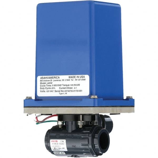 Asahi/America - Actuated Ball Valves   Actuator Type: Electric    Pipe Size: 1 (Inch) - Exact Tooling