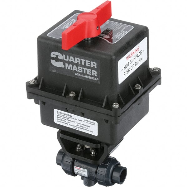 Asahi/America - Actuated Ball Valves   Actuator Type: Electric    Pipe Size: 1-1/4 (Inch) - Exact Tooling