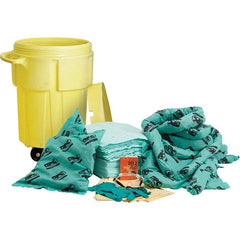 Brady SPC Sorbents - 38 Gal Capacity Chemical Spill Kit - 55 Gal Polyethylene Drum - Exact Tooling