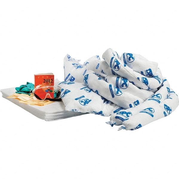 Brady SPC Sorbents - 17 Gal Capacity Oil Only Spill Kit - No Container Included - Refill Only - Exact Tooling