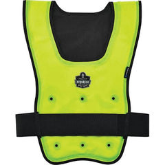 Ergodyne - Size L/XL, Lime Cooling Vest - 40 to 52" Chest, Hook & Loop, Nylon - Exact Tooling