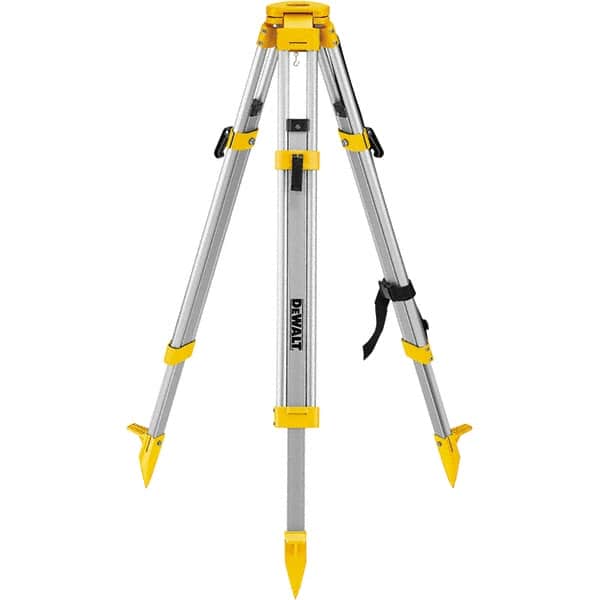 DeWALT - Laser Level Accessories Type: Tripod For Use With: Lasers Equipped w/ 1/4" Adapter - Exact Tooling