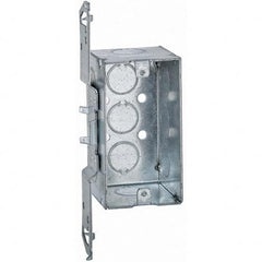 Hubbell-Raco - 7 x 2-3/8 x 2.188" Steel Rectangular Device Box - Exact Tooling