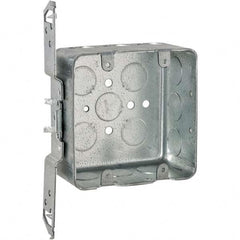 Hubbell-Raco - 7 x 4-3/8 x 2.188" Steel Square Device Box - Exact Tooling