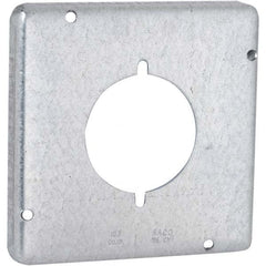 Hubbell-Raco - 8-1/4 x 7-1/2 x 0.563" Steel Square Device Box - Exact Tooling