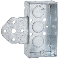 Hubbell-Raco - 4 x 4 x 1.563" Steel Rectangular Device Box - Exact Tooling