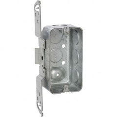 Hubbell-Raco - 7.01 x 2.59 x 1-7/8" Steel Rectangular Device Box - Exact Tooling