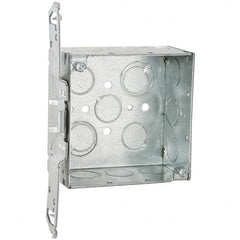 Hubbell-Raco - 7.01 x 4.436 x 2.402" Steel Square Device Box - Exact Tooling